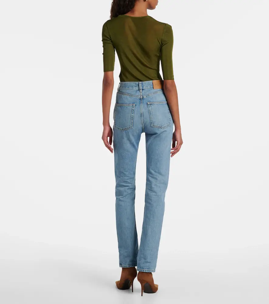 Saint Laurent Mid-rise bootcut jeans | Thumbnail 6 Saint Laurent Mid-rise bootcut jeans | Thumbnail 6