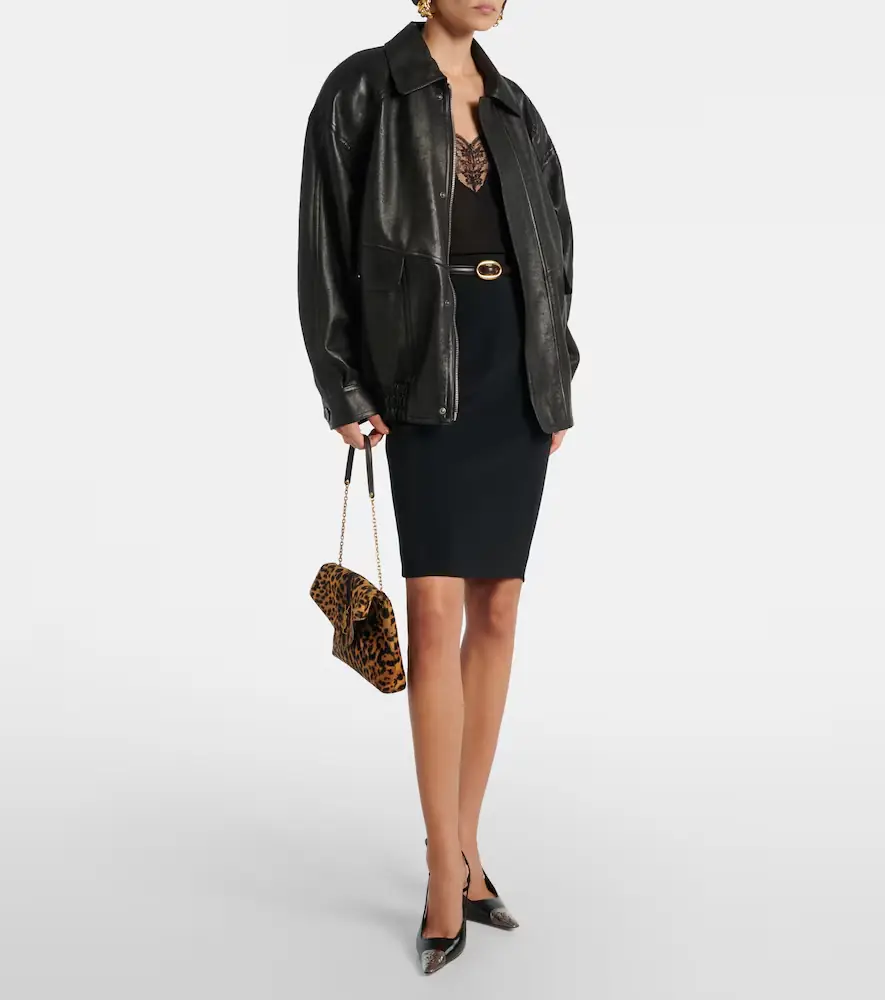 Saint Laurent High-rise pencil skirt | Thumbnail 2 Saint Laurent High-rise pencil skirt | Thumbnail 2