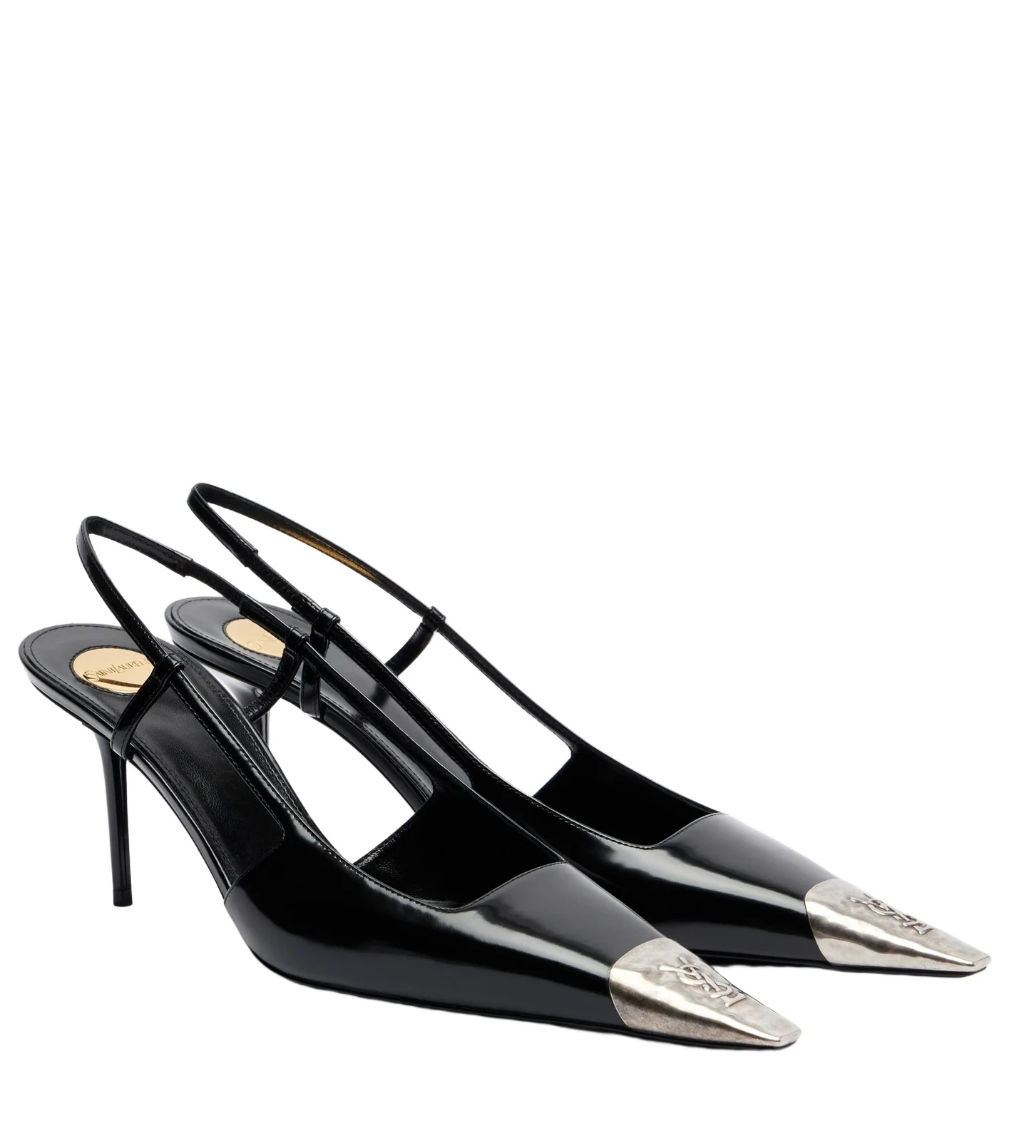 Jeanne 75 leather slingback pumps Jeanne 75 leather slingback pumps