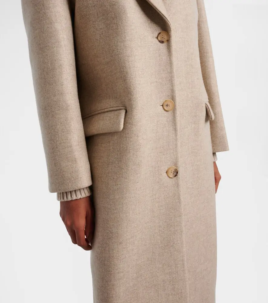 Magda Butrym Scarf-detail wool and silk coat | Thumbnail 3 Magda Butrym Scarf-detail wool and silk coat | Thumbnail 3