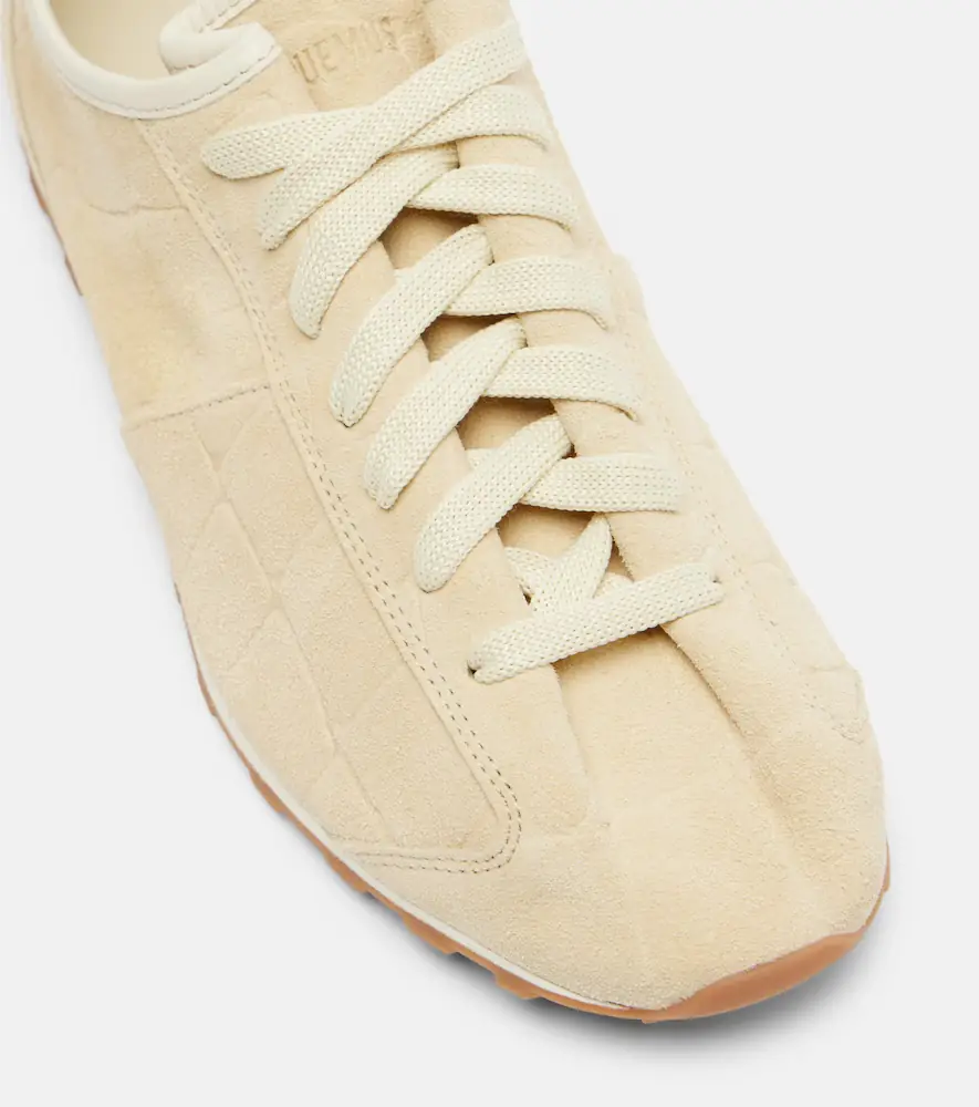 Jacquemus Tennis croc-effect suede sneakers | Thumbnail 3