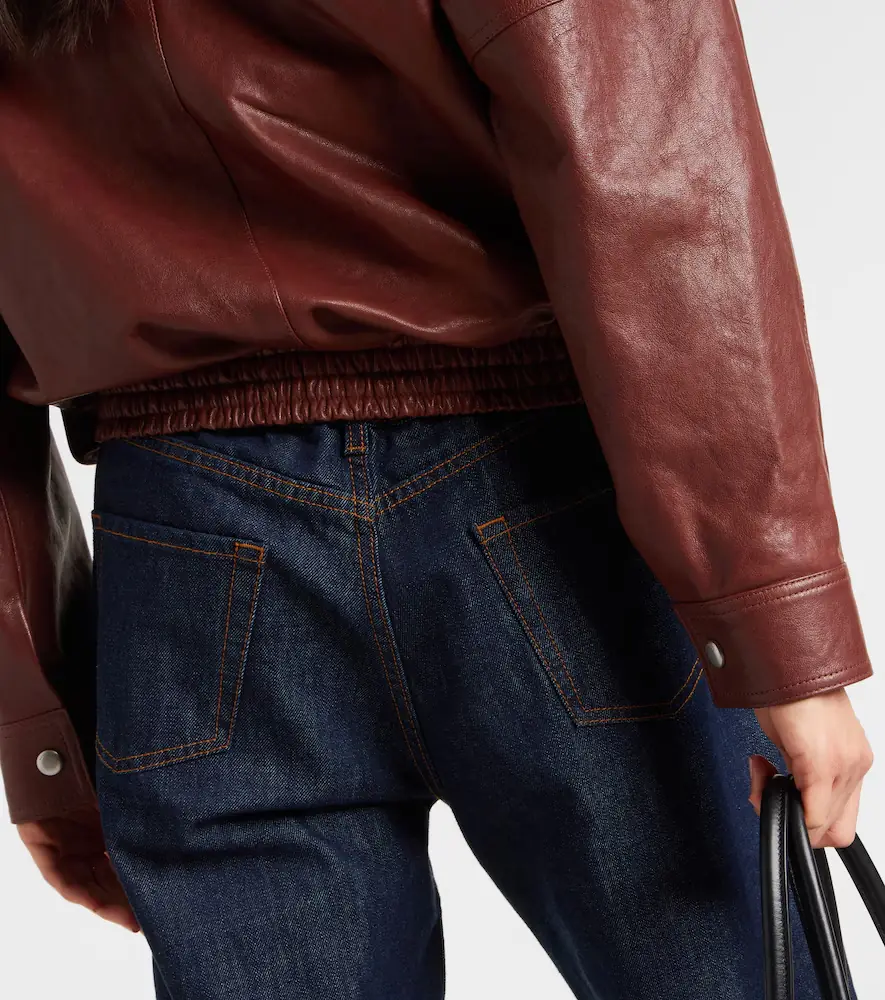 Magda Butrym Leather bomber jacket | Thumbnail 2