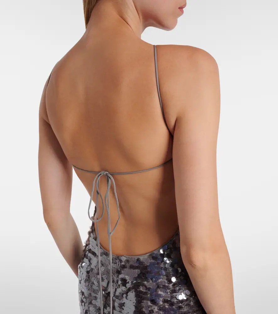Magda Butrym Floral-appliqué sequined gown | Thumbnail 5 Magda Butrym Floral-appliqué sequined gown | Thumbnail 5