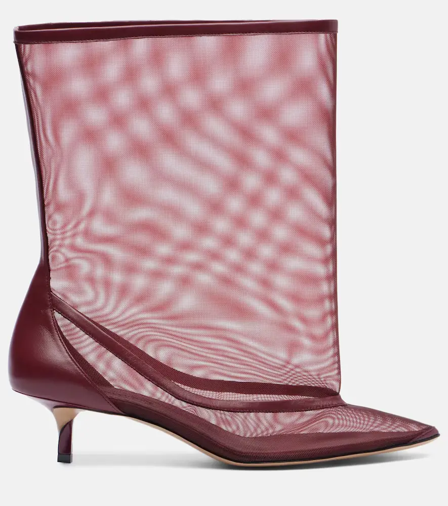 Jacquemus Tourni mesh ankle boots | Thumbnail 3