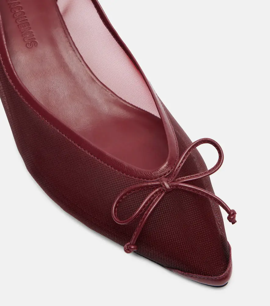 Jacquemus Tourni 45 mesh pumps | Thumbnail 2