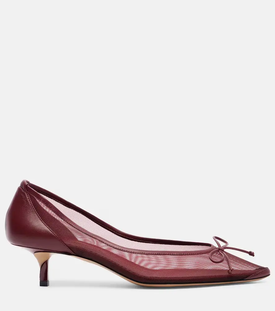 Jacquemus Tourni 45 mesh pumps | Thumbnail 3