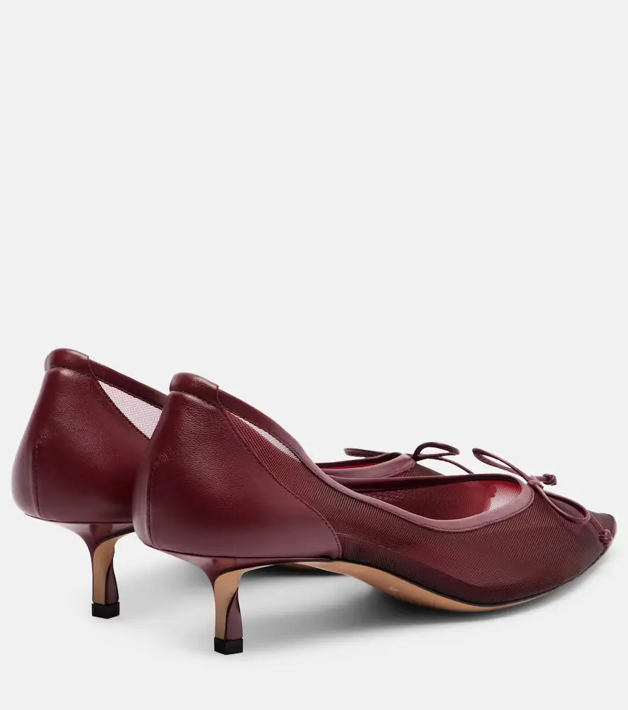 Jacquemus Tourni 45 mesh pumps | Thumbnail 4