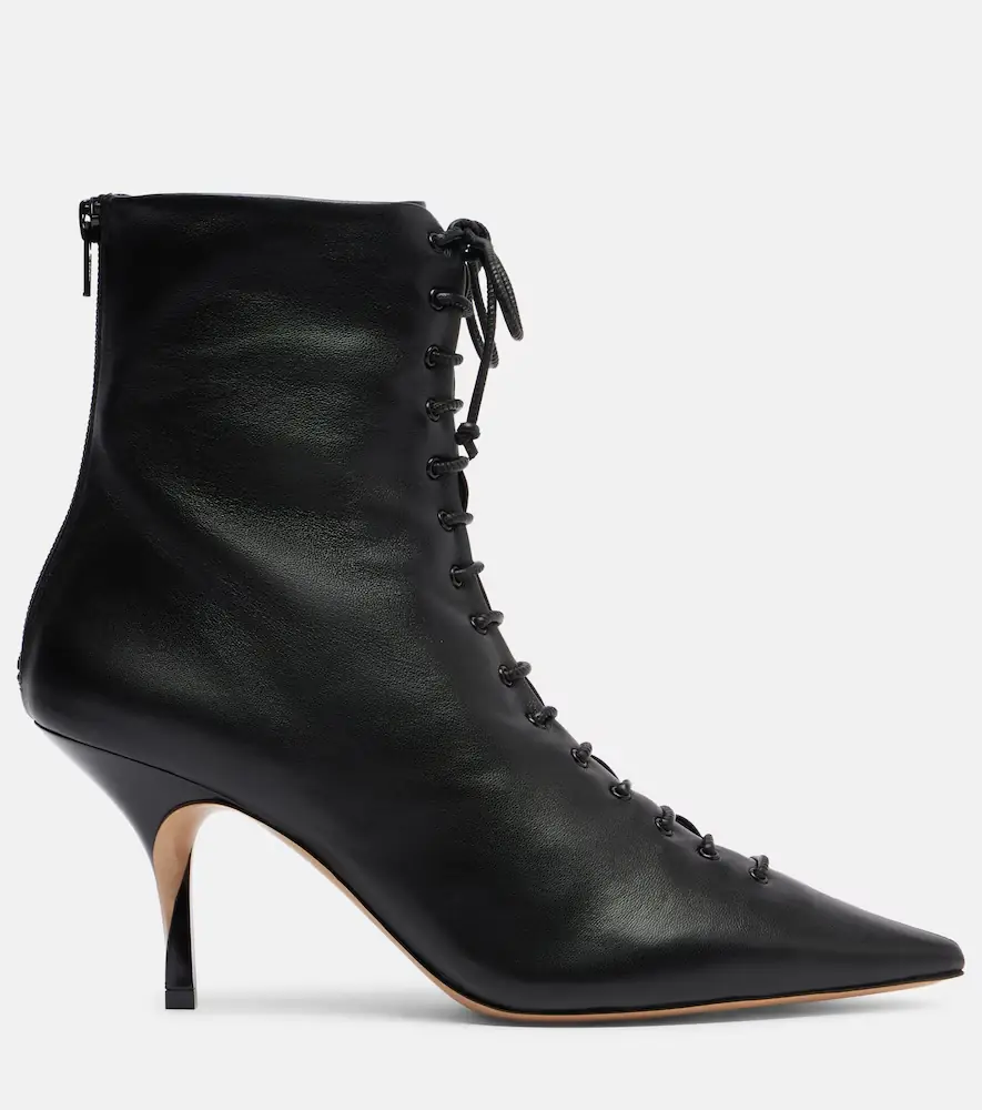 Jacquemus Leather ankle boots | Thumbnail 3