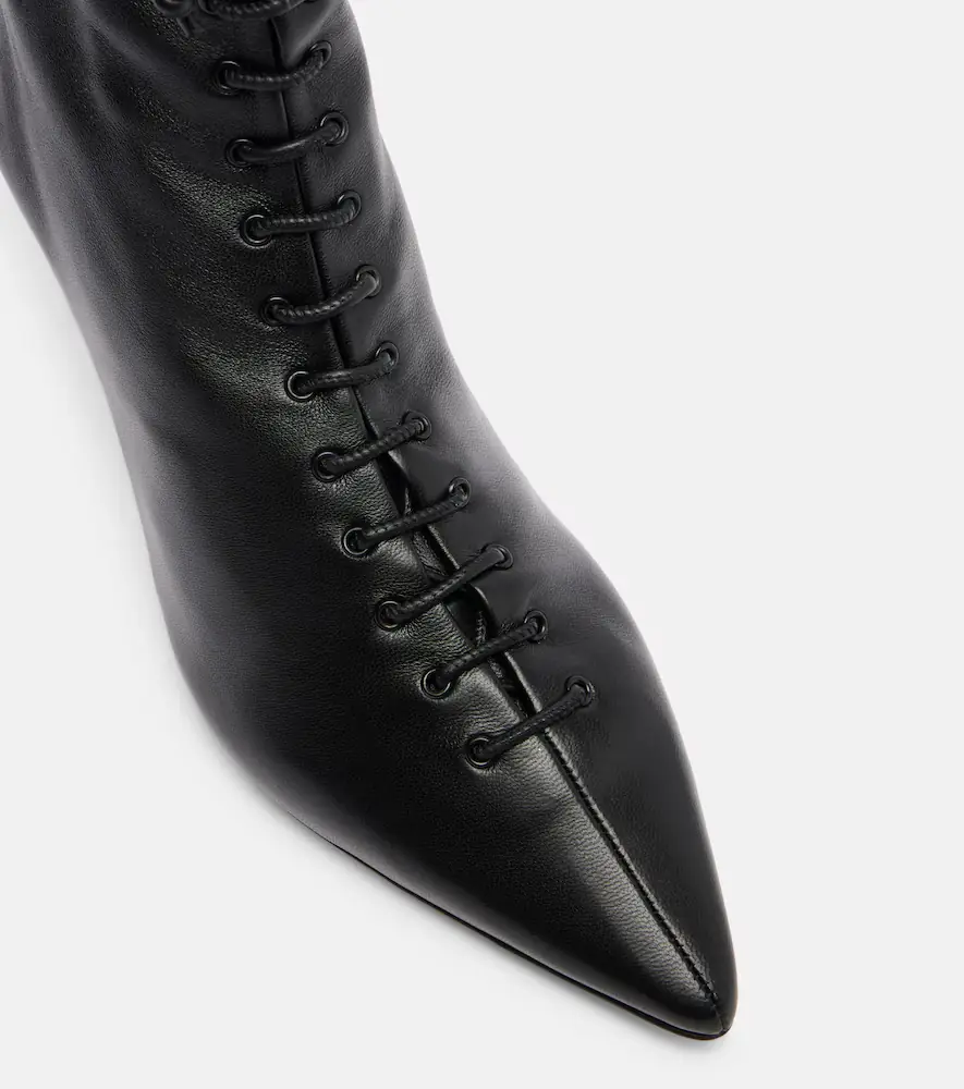 Jacquemus Leather ankle boots | Thumbnail 4