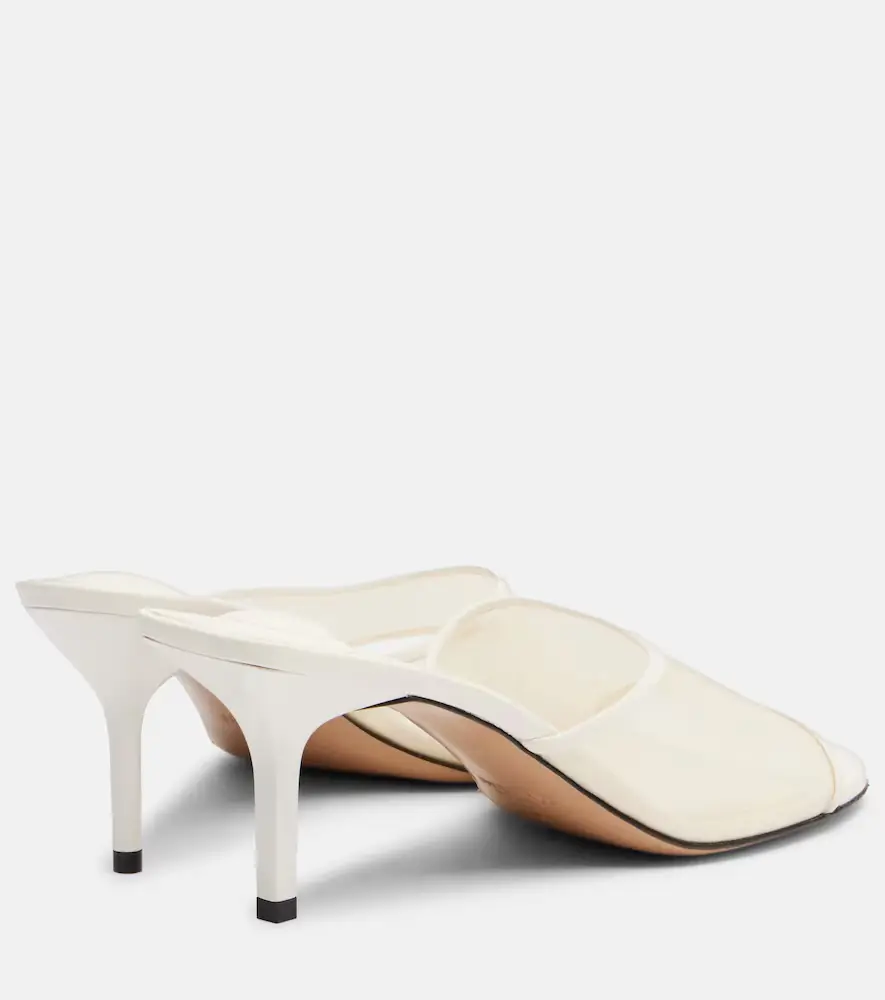 Jacquemus Leather-trimmed canvas sandals | Thumbnail 2