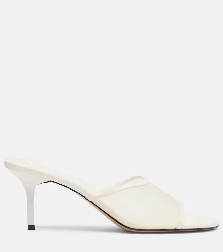 Jacquemus Leather-trimmed canvas sandals | Thumbnail 3