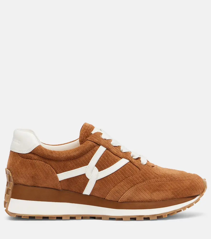 Veronica Beard Valentina corduroy suede sneakers | Thumbnail 3