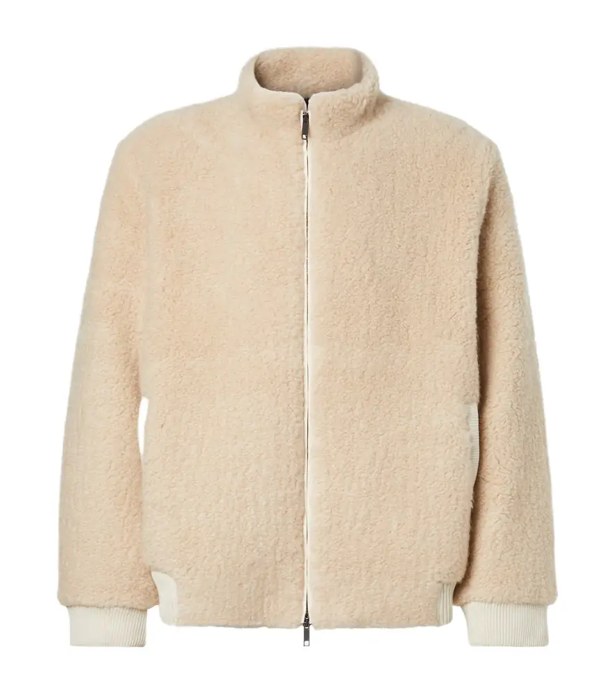 God’s True Cashmere T-Bird cashmere jacket with emerald | Image 1 God’s True Cashmere T-Bird cashmere jacket with emerald | Image 1