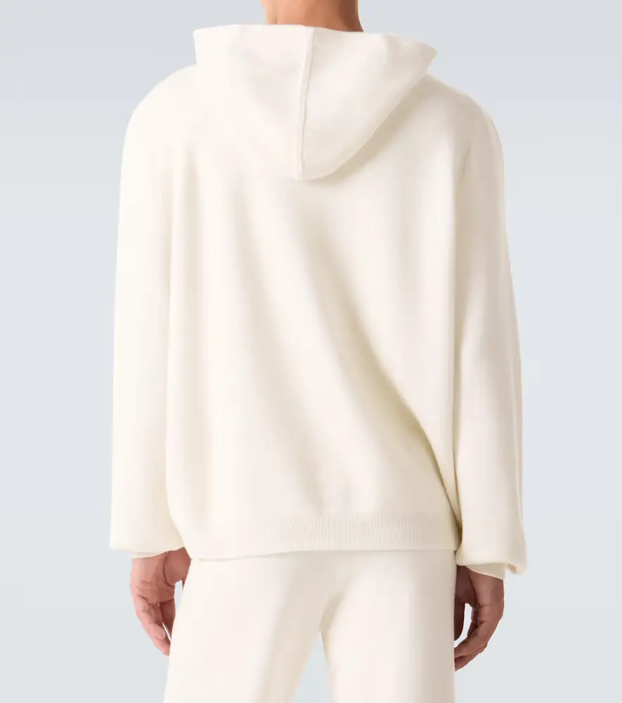 God’s True Cashmere Cashmere hoodie with amethyst | Thumbnail 4 God’s True Cashmere Cashmere hoodie with amethyst | Thumbnail 4
