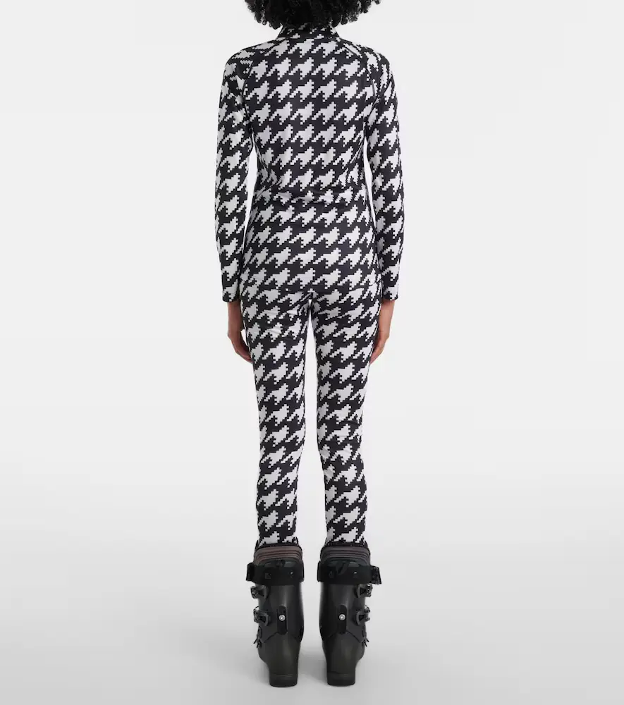 Perfect Moment Houndstooth ski top | Thumbnail 3