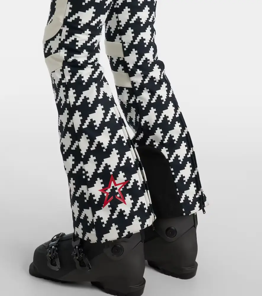 Perfect Moment Polar houndstooth ski suit | Thumbnail 3 Perfect Moment Polar houndstooth ski suit | Thumbnail 3