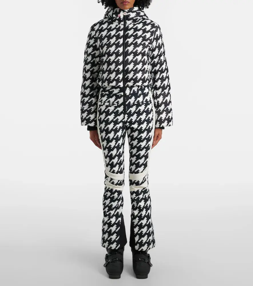 Perfect Moment Polar houndstooth ski suit | Thumbnail 4 Perfect Moment Polar houndstooth ski suit | Thumbnail 4