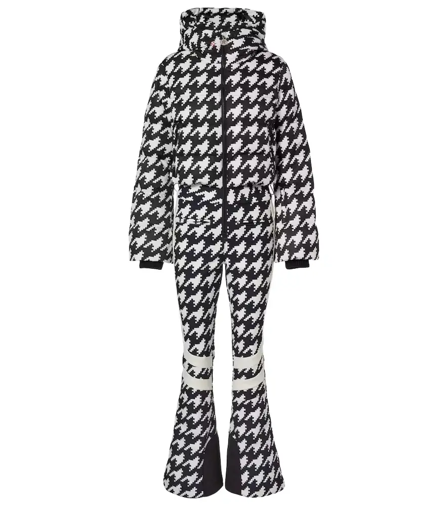 Perfect Moment Polar houndstooth ski suit | Image 1 Perfect Moment Polar houndstooth ski suit | Image 1