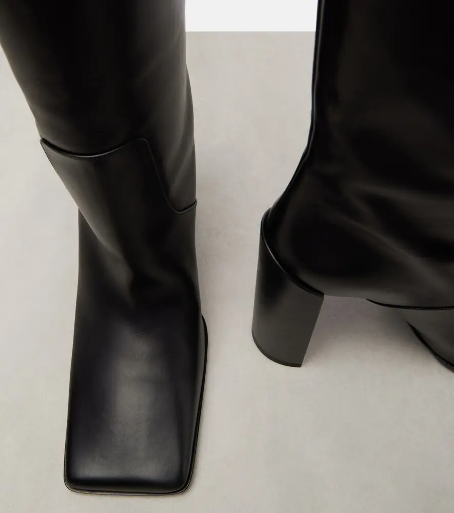 ALAÏA ALAÏA Leather over-the-knee boots | Thumbnail 4