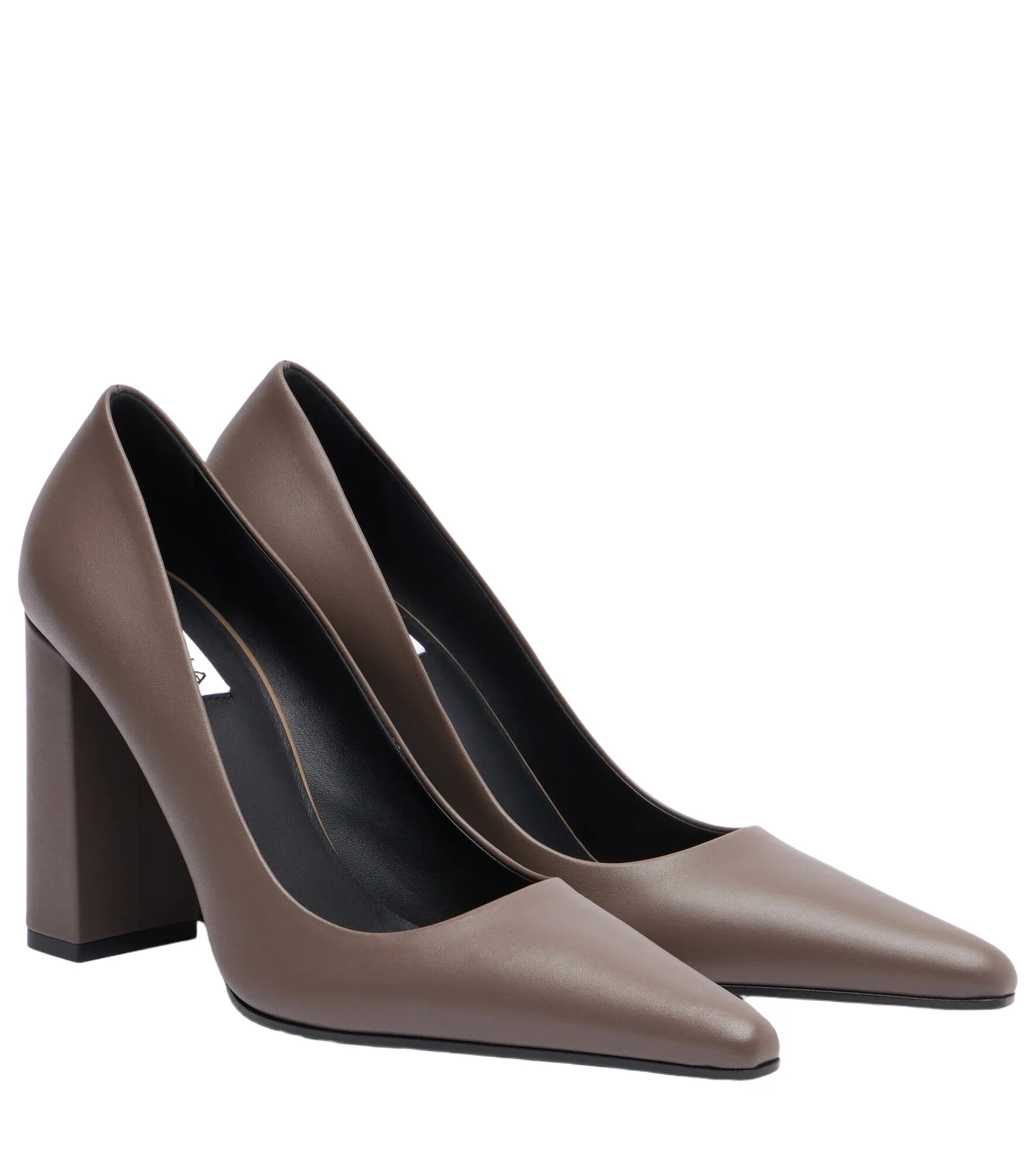 Pointy leather pumps Pointy leather pumps
