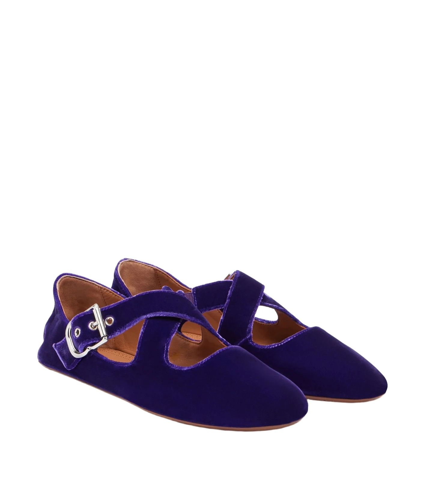 Alaïa Alaïa Velvet ballet flats
