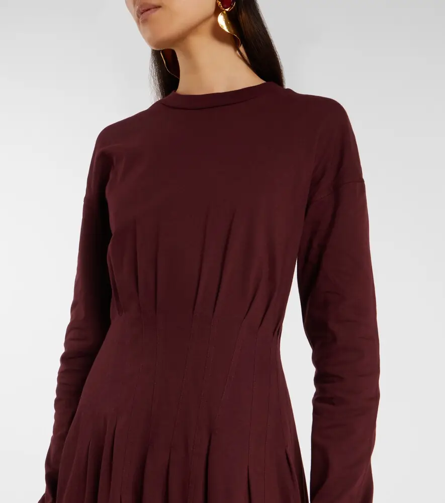 Plan C Cotton midi dress | Thumbnail 4