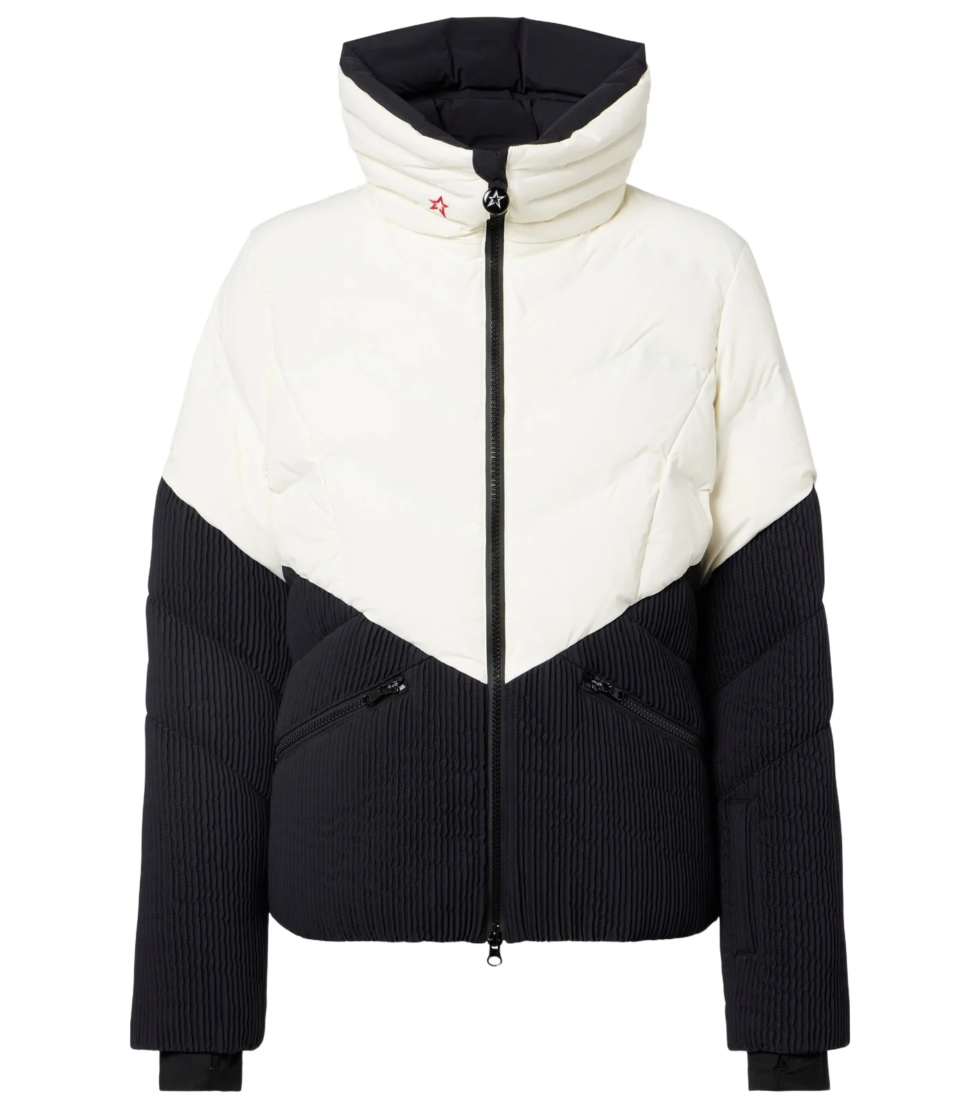 Duvet down ski jacket