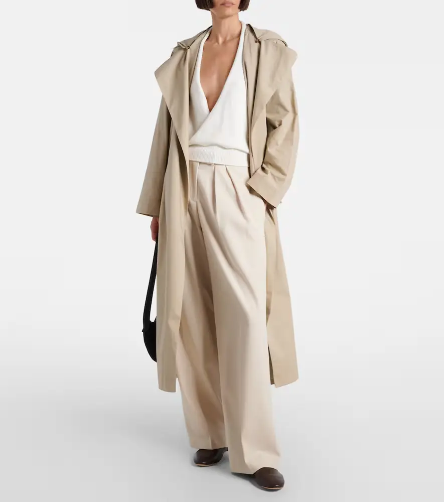 Aya Muse Cotton gabardine trench coat | Thumbnail 2