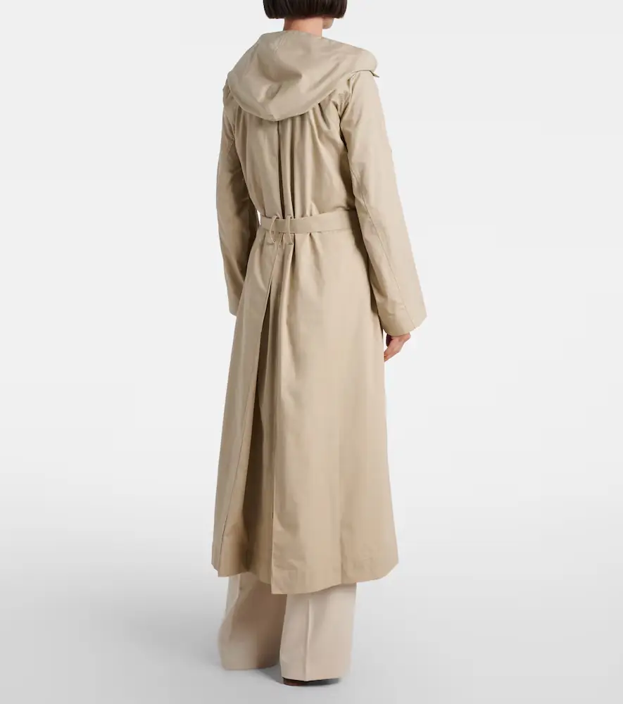 Aya Muse Cotton gabardine trench coat | Thumbnail 3