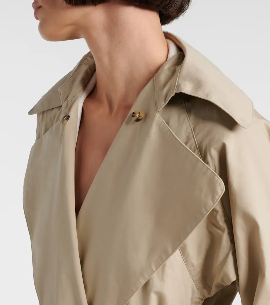 Aya Muse Cotton gabardine trench coat | Thumbnail 5