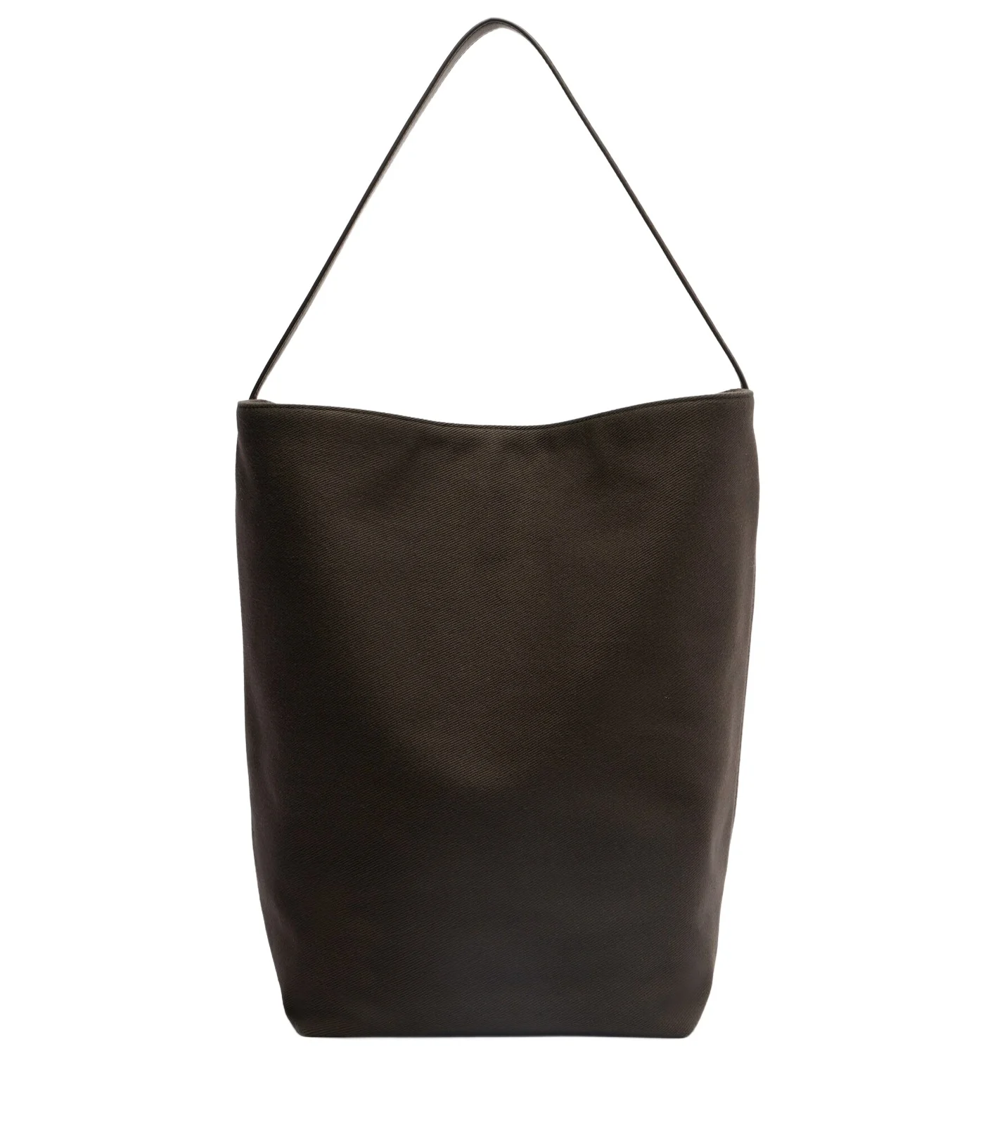 N/S Park Large canvas and leather tote bag N/S Park Large canvas and leather tote bag