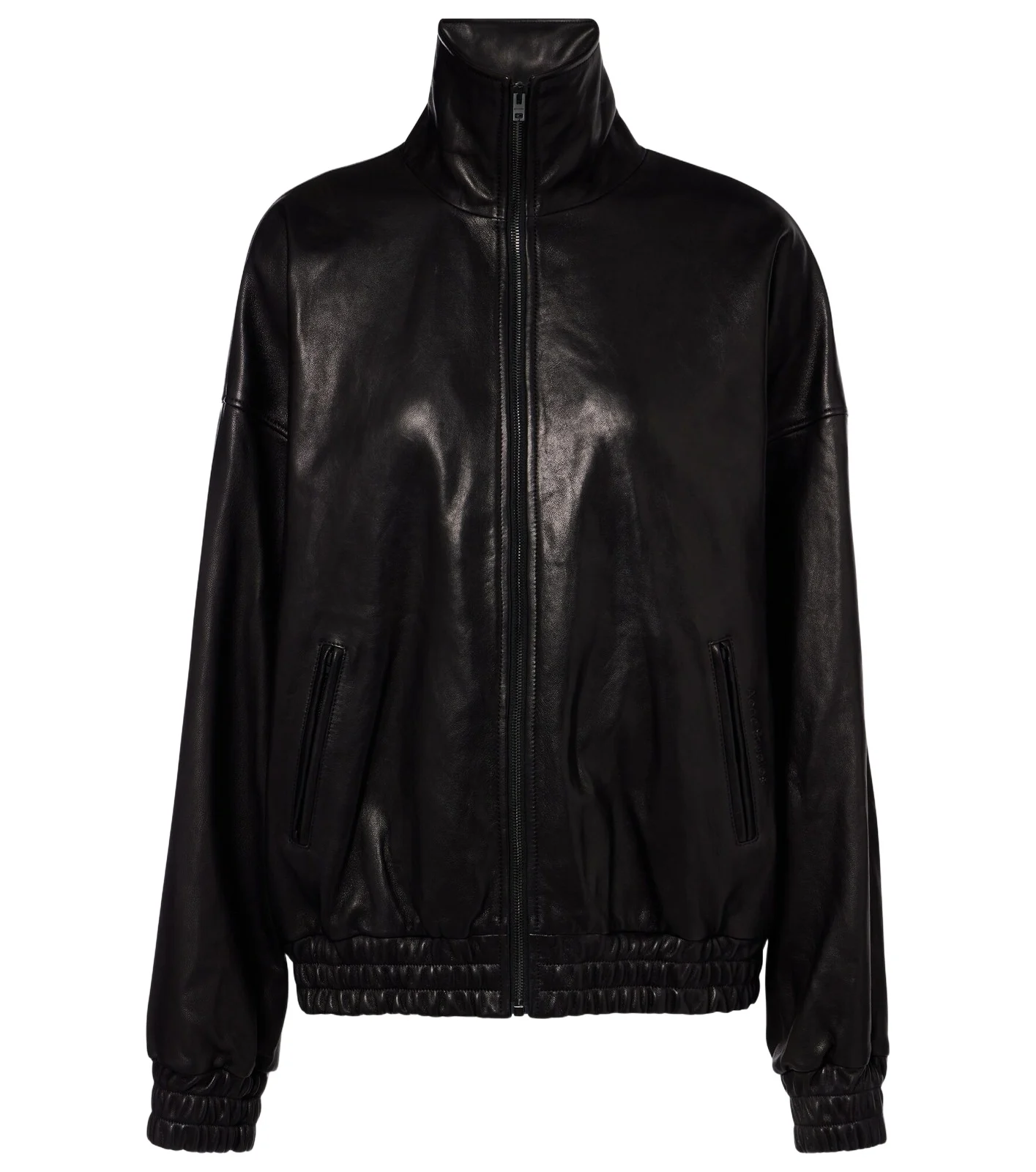 Logo leather jacket Logo leather jacket
