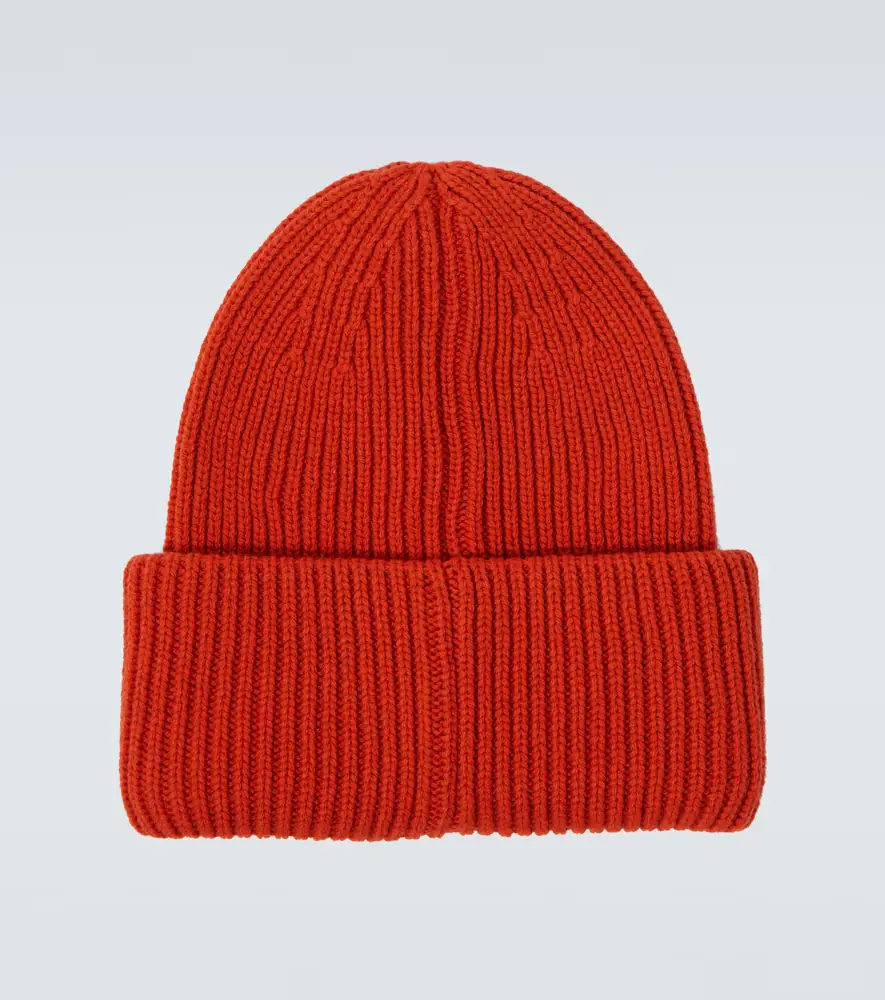 Moncler Logo wool and cashmere beanie | Thumbnail 2