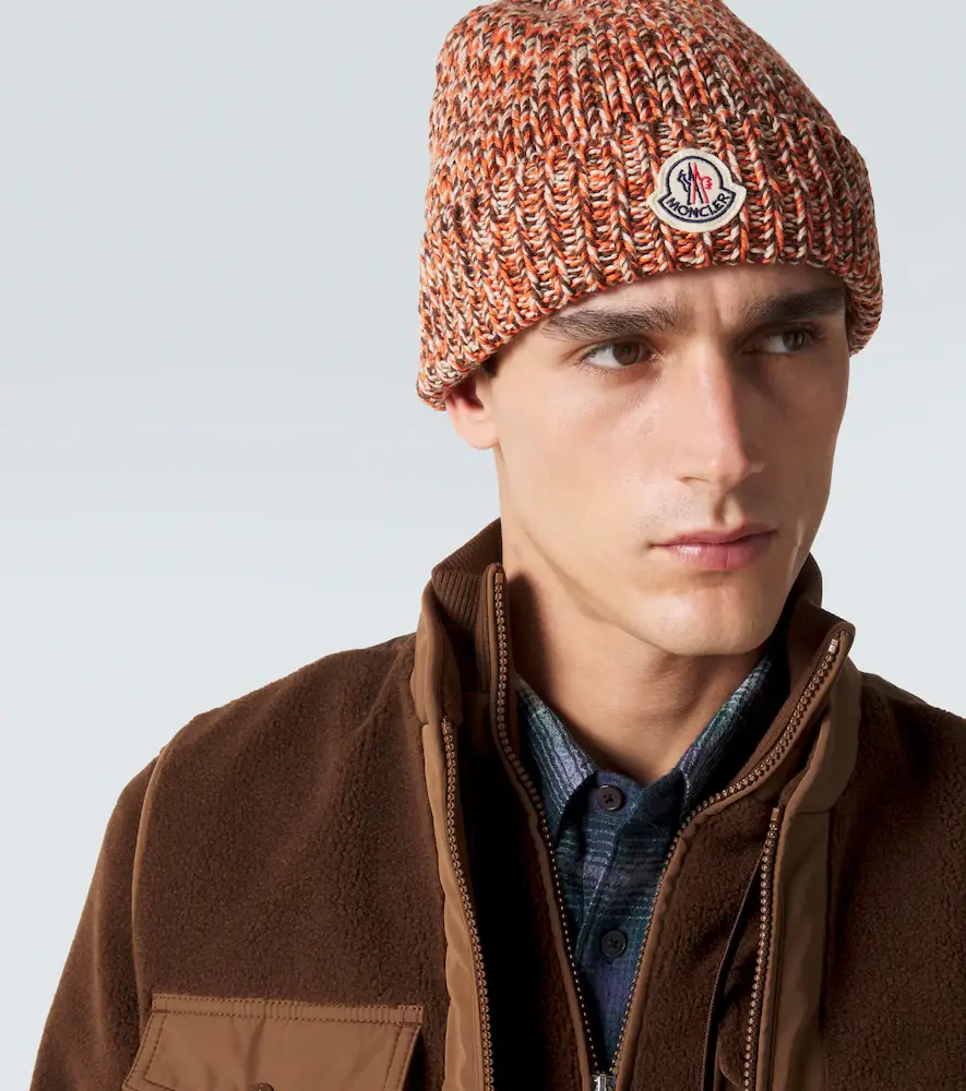 Moncler Logo virgin wool beanie | Thumbnail 4