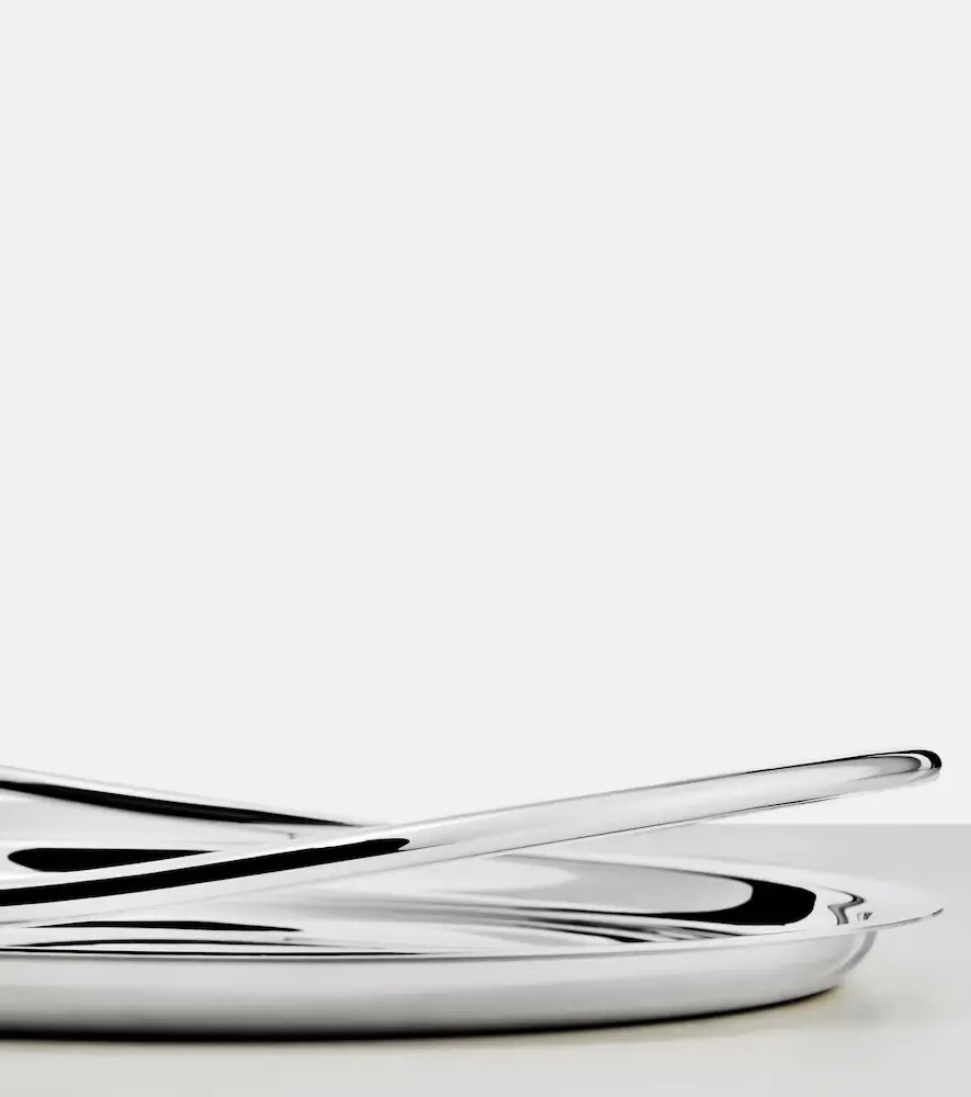 Christofle Vertigo silver-plated tray by Andrée Putman | Thumbnail 2