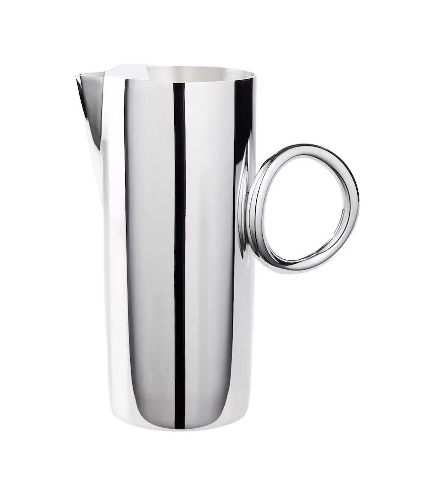 Christofle Vertigo silver-plated pitcher by Andrée Putman | Image 1 Christofle Vertigo silver-plated pitcher by Andrée Putman | Image 1