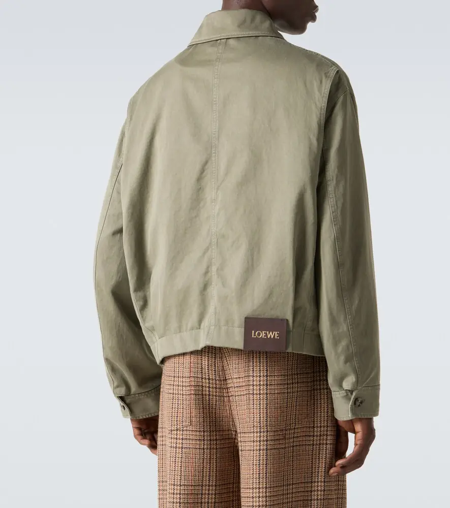 Loewe Cotton blouson jacket | Thumbnail 5 Loewe Cotton blouson jacket | Thumbnail 5