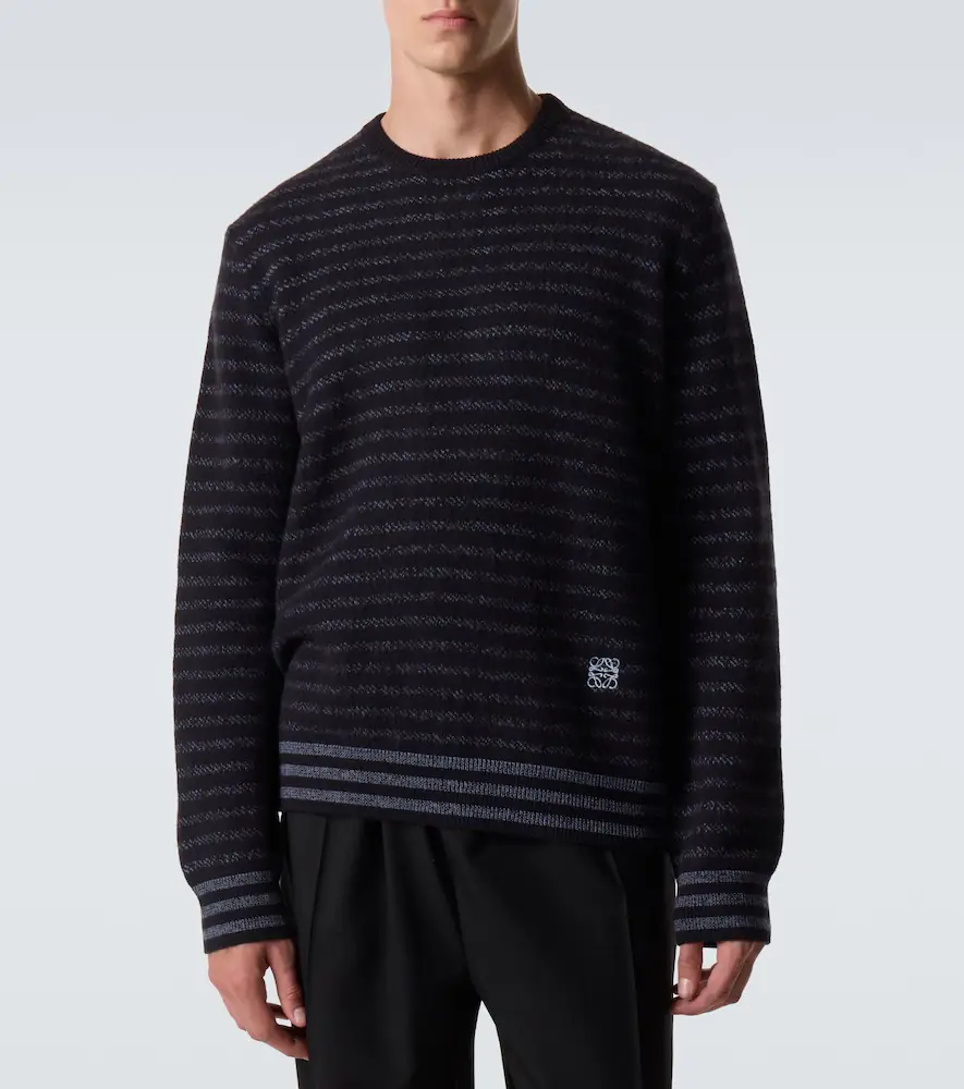Loewe Anagram striped wool sweater | Thumbnail 6 Loewe Anagram striped wool sweater | Thumbnail 6