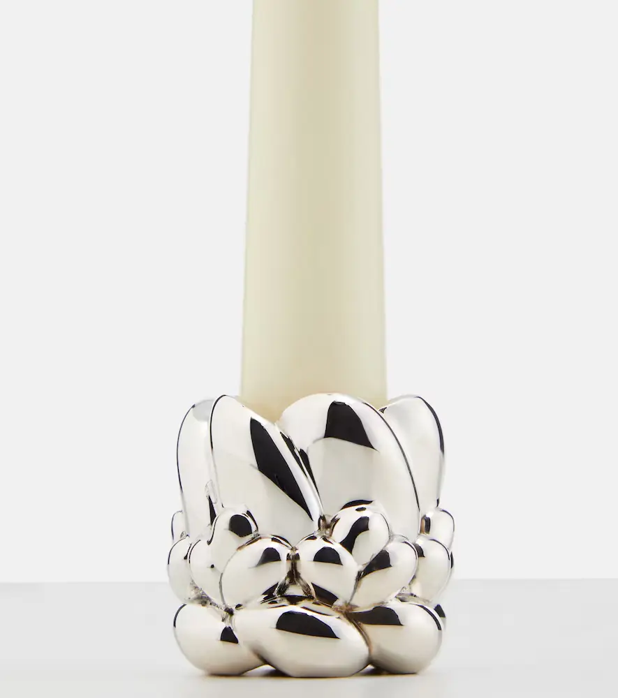 Christofle Babylone silver-plated candle holder | Thumbnail 3 Christofle Babylone silver-plated candle holder | Thumbnail 3