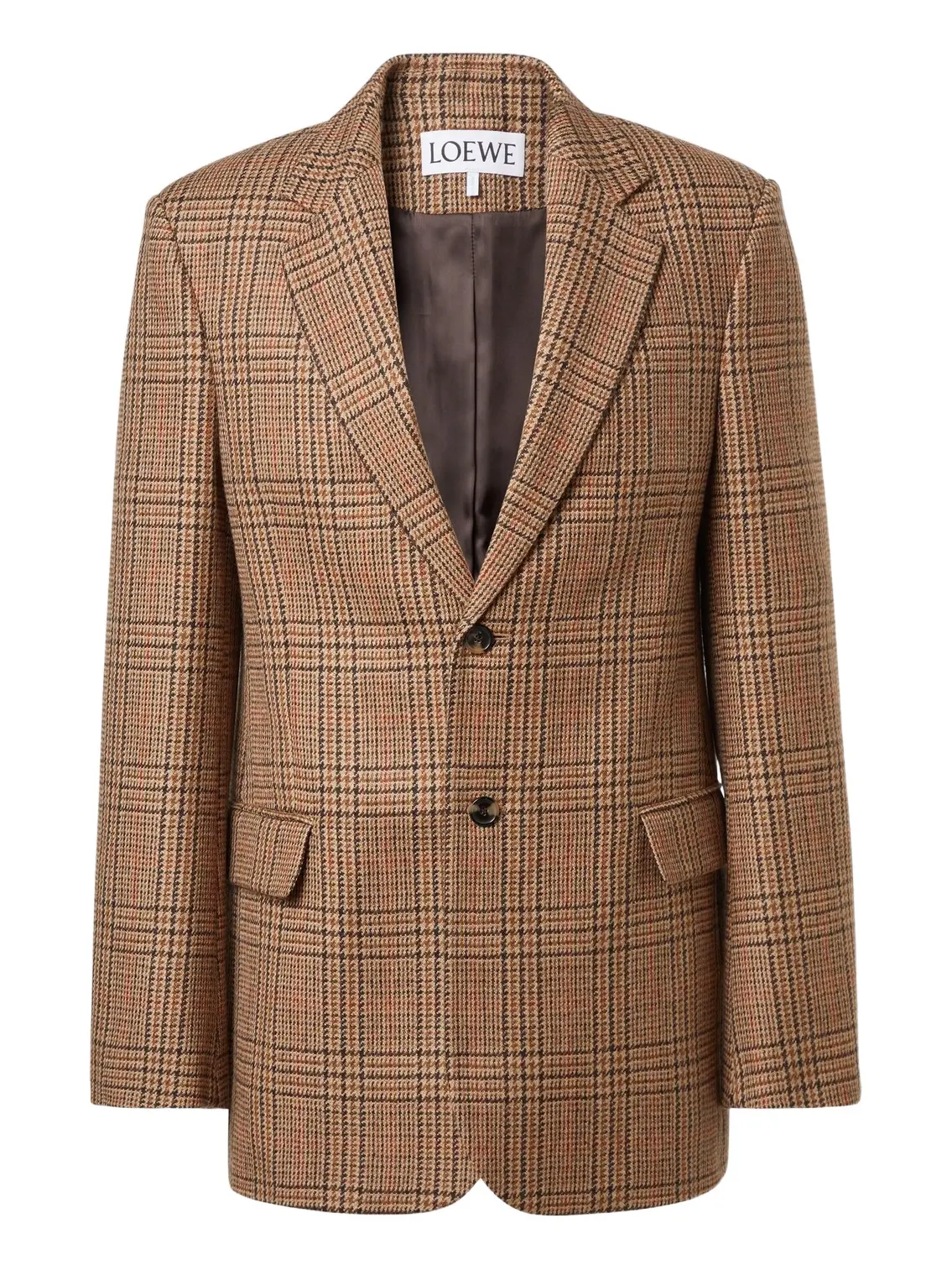 Loewe Prince of Wales check wool blazer