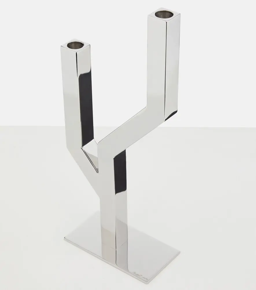 Christofle Arborescence stainless steel candle holder | Thumbnail 3
