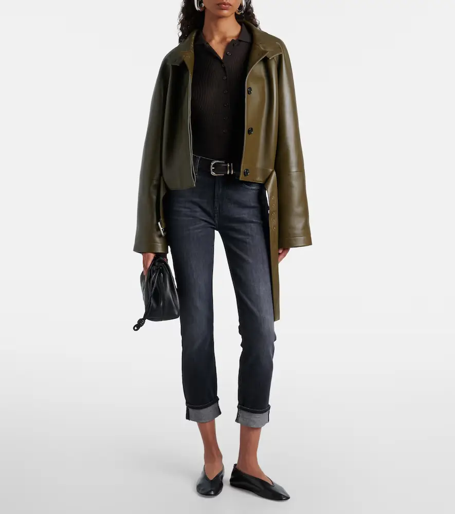 7 For All Mankind Mid-rise cropped skinny jeans | Thumbnail 2 7 For All Mankind Mid-rise cropped skinny jeans | Thumbnail 2
