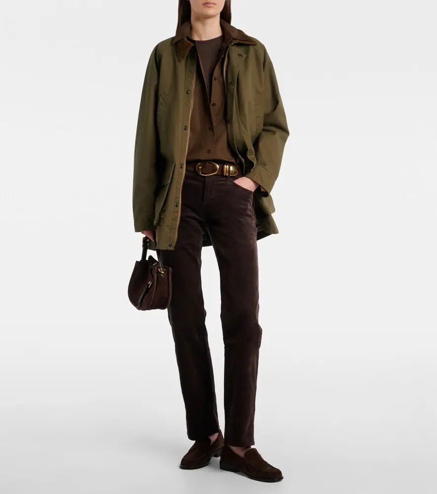7 For All Mankind Calie Straight cotton-blend cordury flared pants | Thumbnail 5 7 For All Mankind Calie Straight cotton-blend cordury flared pants | Thumbnail 5