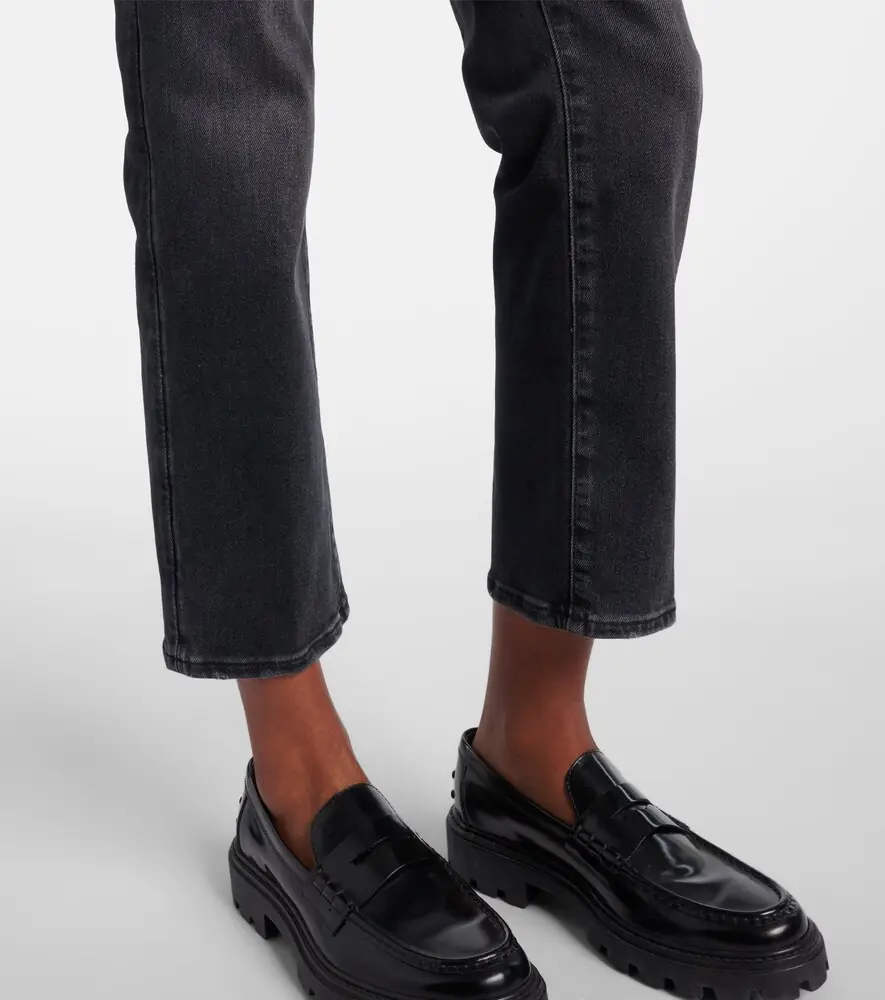 7 For All Mankind Calie Straight cropped mid-rise straight jeans | Thumbnail 3 7 For All Mankind Calie Straight cropped mid-rise straight jeans | Thumbnail 3