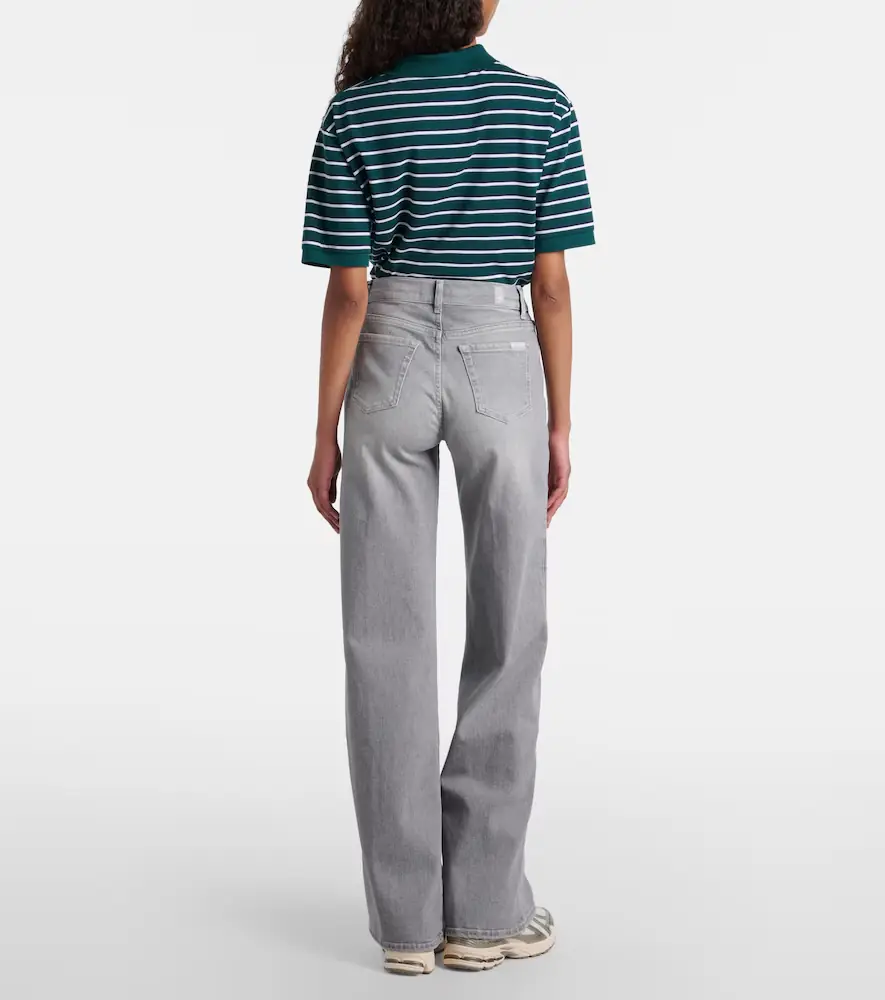 7 For All Mankind Lotta high-rise wide-leg jeans | Thumbnail 6 7 For All Mankind Lotta high-rise wide-leg jeans | Thumbnail 6