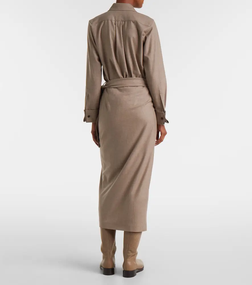 Max Mara Bingo cashmere-blend wrap skirt | Thumbnail 2 Max Mara Bingo cashmere-blend wrap skirt | Thumbnail 2