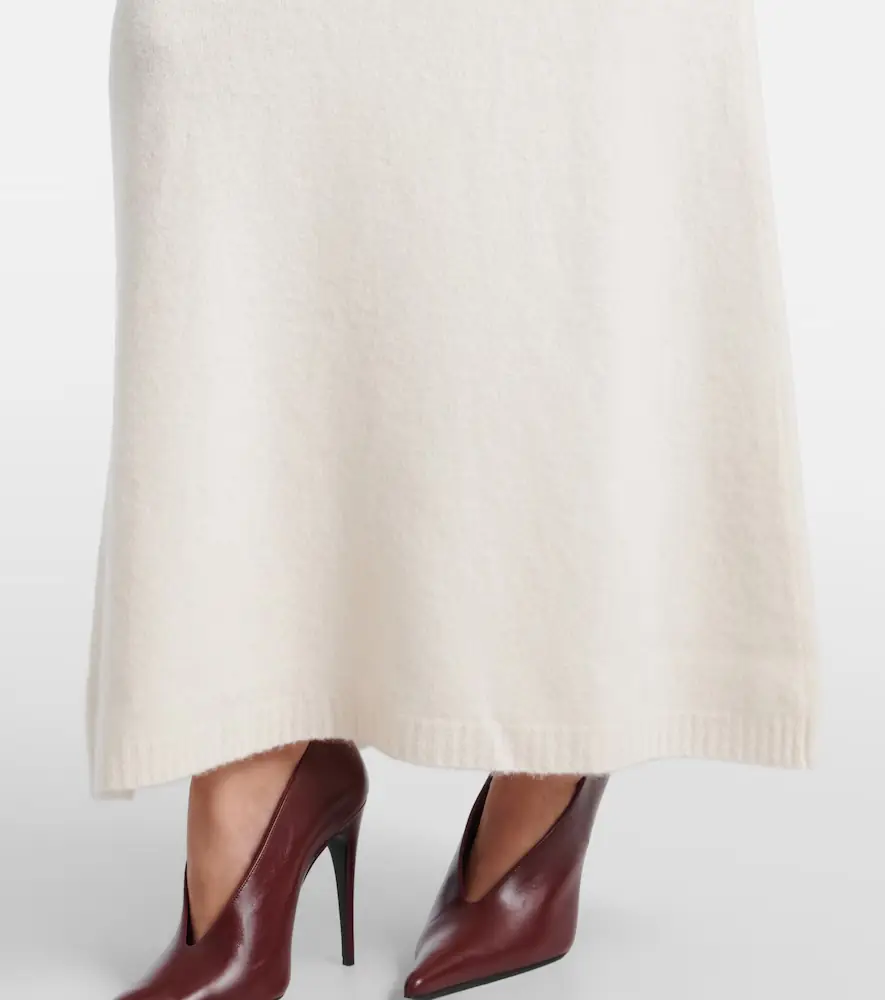 Max Mara Dorina cashmere-blend maxi skirt | Thumbnail 4