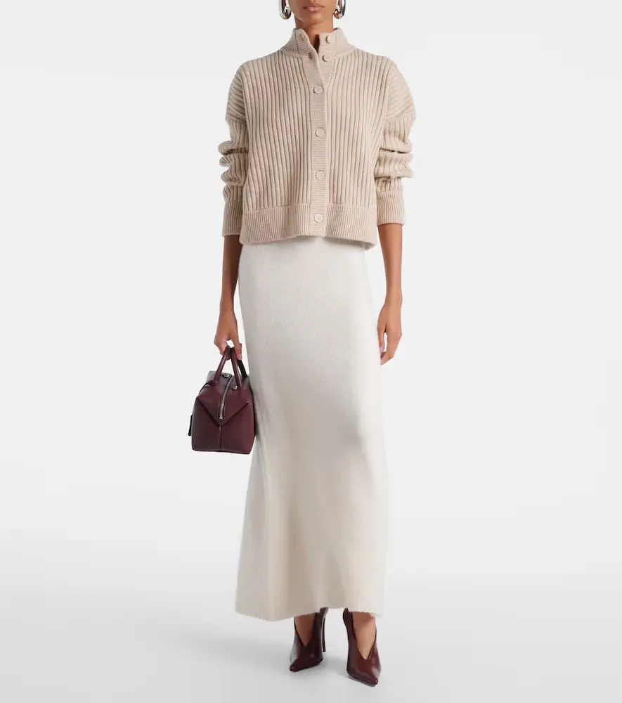 Max Mara Dorina cashmere-blend maxi skirt | Thumbnail 5