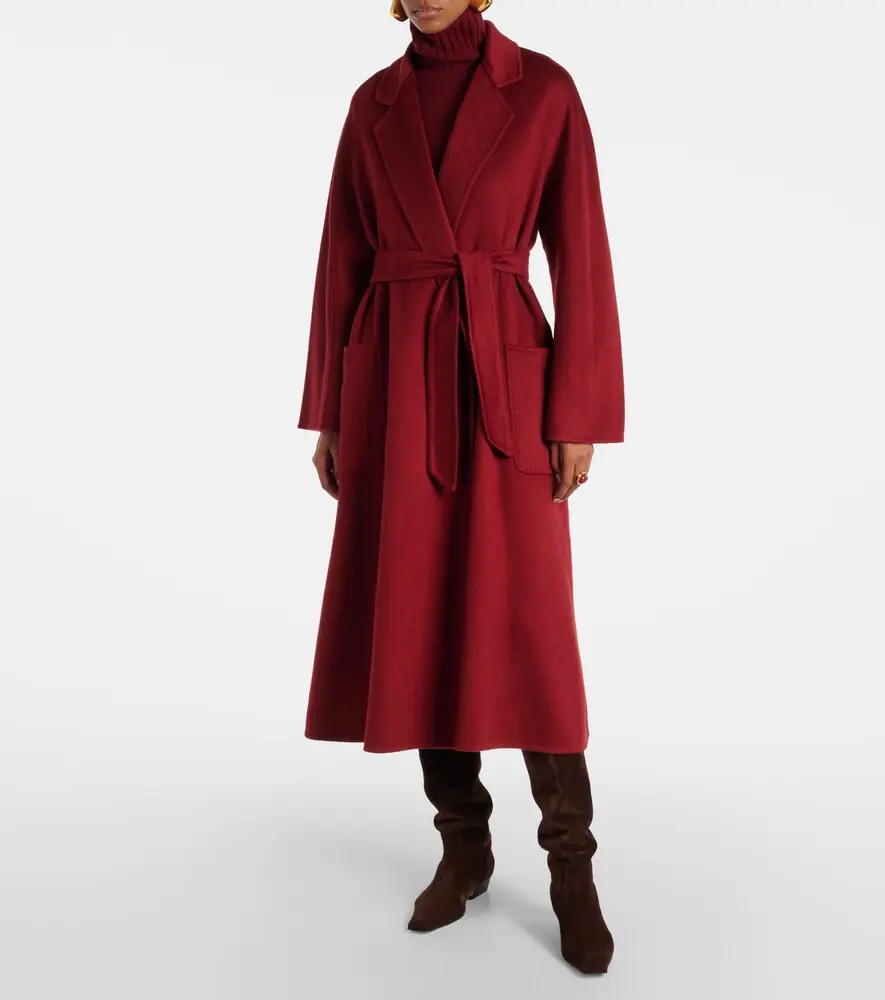 Max Mara Ludmilla cashmere wrap coat | Thumbnail 7