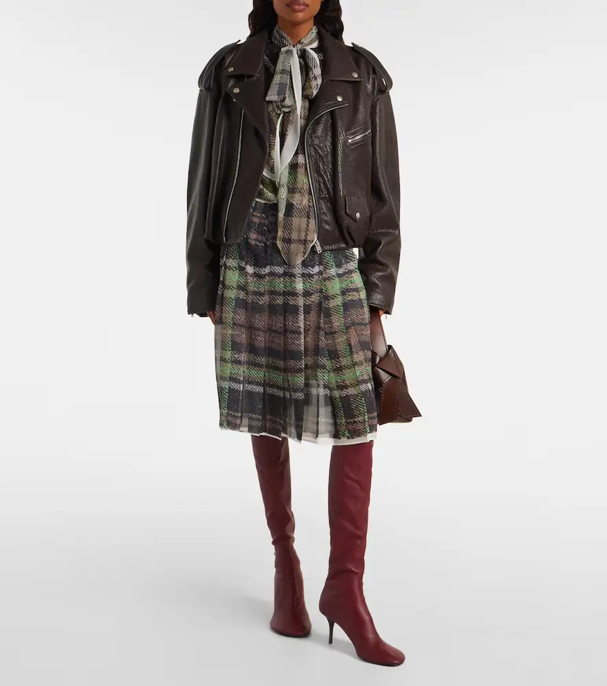 Acne Studios 75 leather knee-high boots | Thumbnail 5 Acne Studios 75 leather knee-high boots | Thumbnail 5